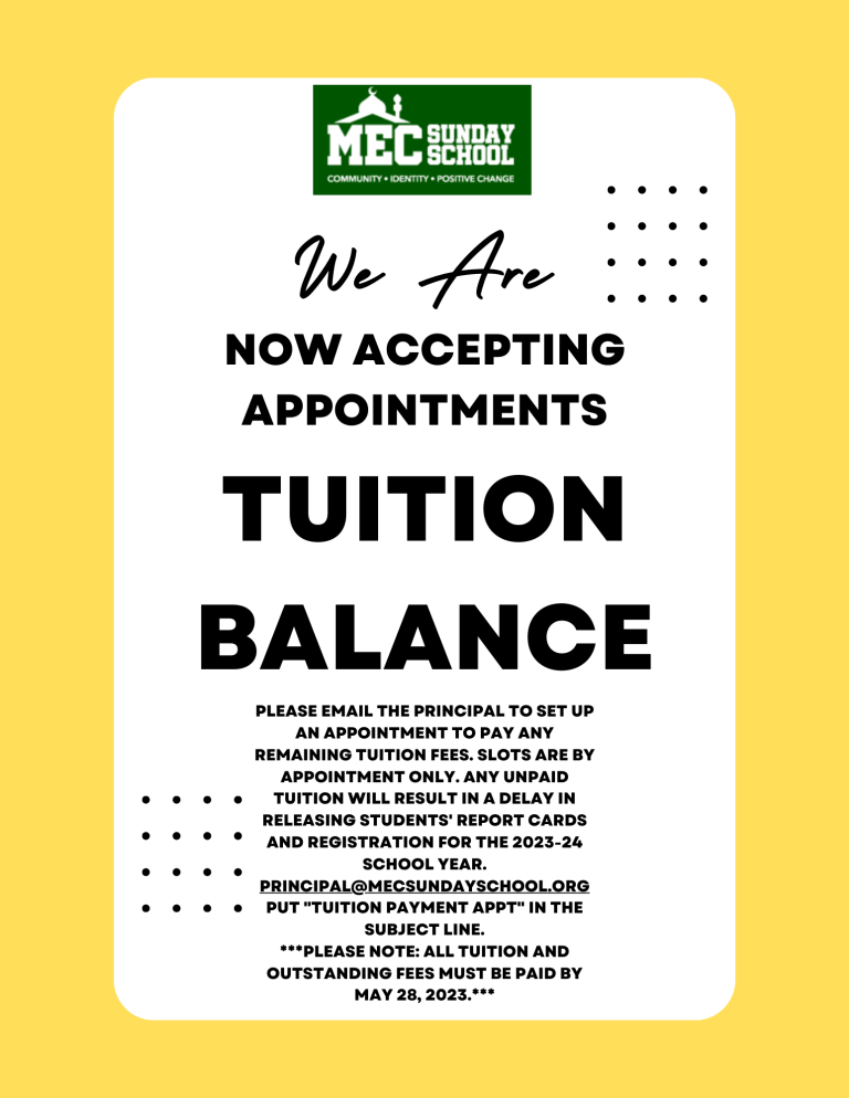 News MEC Sunday School